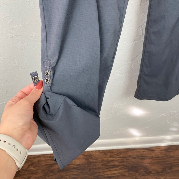 Pantalon Rando Femme Prana Convertible Cargo – Gris, Taille 6, Comme Neuf